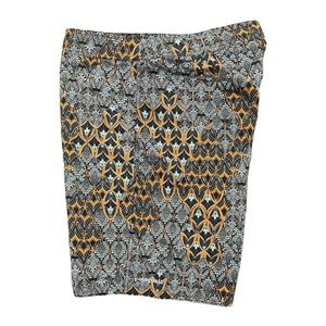 PATAGONIA PRINTED WAVEFARER BOARD SHORT MEN’S 32 SURF BEACH SUMMER 9.5” INSEAM